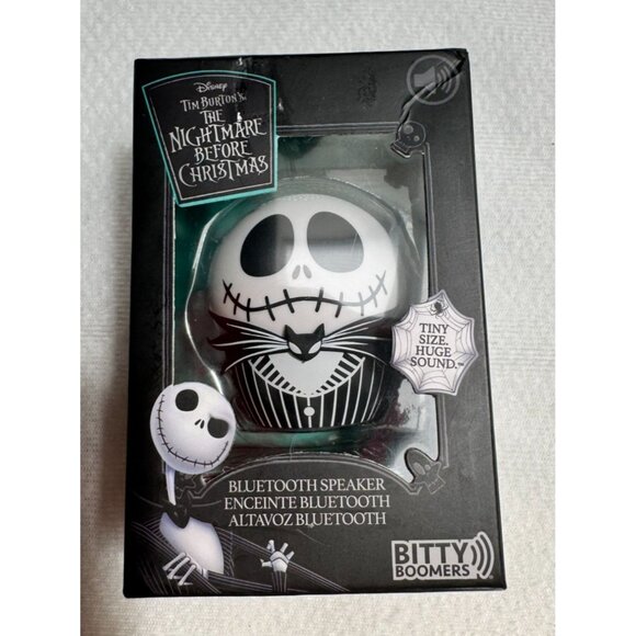 Disney Jack Skellington Wireless Bluetooth Bitty Boomer Speaker NIB 1 - Picture 2 of 7